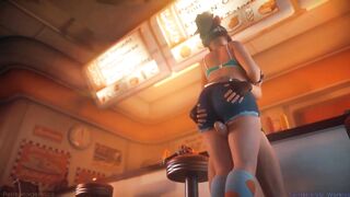 RUBBING MY COCK IN MEI PUSSY! | Overwatch [HD] 3D Animation |
