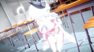 Genshin Impact - Focalors in school uniform