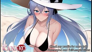 [ASMR Audio & Video] I get so WET and HORNY on are Beach Date!!!! My outfit gets so slippery it CUMS right OFF!!!! VTUBER Roleplay!!