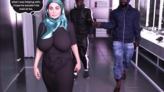 Innocent Muslim Wife Cheats With BBC and gets DP (3D Comic)
