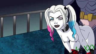 DC Harley Quinn and Batman Sex