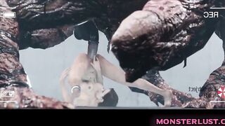 MONSTERS LOVE TO FUCK TIGHT TEEN ASSHOLES - 3D Compilation