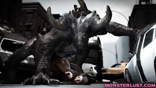 MONSTERS LOVE TO FUCK TIGHT TEEN ASSHOLES - 3D Compilation