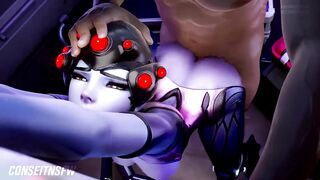 Widowmaker From Overwatch Getting Railed