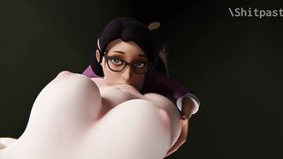 SKIBIDI TOILET PORN - Miss Pauling licks Camera Girl's pussy. When will this nightmare stop???