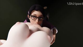 SKIBIDI TOILET PORN - Miss Pauling licks Camera Girl's pussy. When will this nightmare stop???