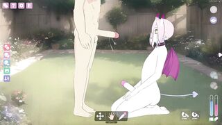Lust's Cupid, a 2D sex simulation game Futanari succubus Furio