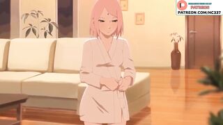 Naruto & Sakura Hentai 60 Fps Animation By Angelyeah