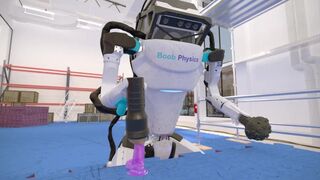 Famous dancing robot jerks off