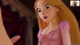 Rapunzel first blowjob 4K UHD