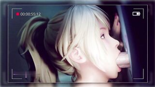 Amazing Blowjob Girl Have Fun 60 FPS High Quality 3D Animated 4K Sound Uncensored Hentai