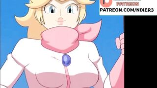 Princess Peach Hard Fucked By Mario On Special Traning: Hottest Mario Exclusive Hentai 60Fps