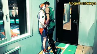 Horny basketball players Animation Cartoon porn Hentai
