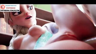 ELSA SWEETLY ANAL SEX IN LIBRARY | FROZEN BEST HENTAI ANIMATION 4K 60FPS