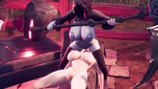 Lesbian Videogame Hentai Compilation Facesitting, Pussy Licking