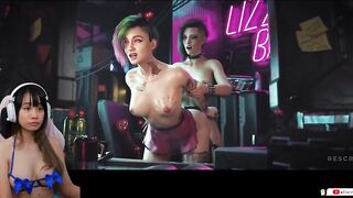 Judy Cyberpunk Futa V Big Dick - Futanari