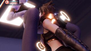 Tracer And Widowmaker Amaizing Lesbian Blowjob Hentai - 60 FPS High Quality 3D Animated 4K
