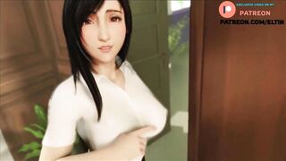 Tifa Lockhart Pushed Her Panties Aside And Enjoy Sweet Creampie ????| Exclusive Hentai Final Fantasy