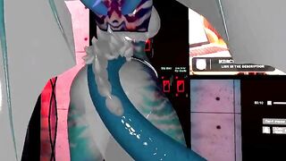 Sexy furry teasing sensual sexy dance (VR Vtuber)