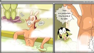 Hotspring ‘N Goblins Cartoon Comic Porn