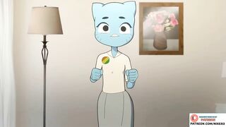 GUMBALL MOM RECORD A SPECIAL VIDEO ???? FURRY HENTAI ANIMATION 60FPS