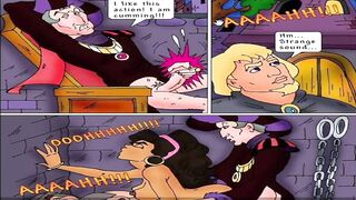 The Hunchback Of Notre Dame – Esmeralda Was A Slut Gangbang Comic Porn