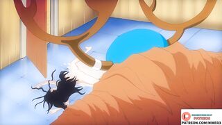Nico Robin Fucked By Chopper Blowjob And Getting Creampie - One Piece Furry Hentai Animated 4K 60Fps