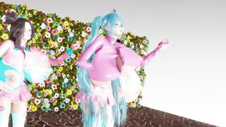 【Girls' Dancer】SATURDAY - MMook JJi BBa - Mona/Pandora/Tarudo/Miyako/Nashi/Misaki/Rina