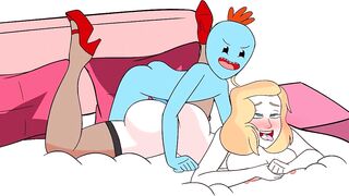 Rick and Morty Beth fucked by mr messeks hot milf with big boobs