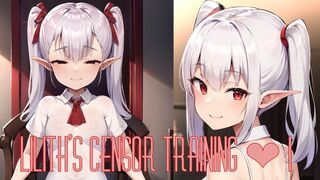 Lilith's Censor Training 1 [JOI, quickshot]