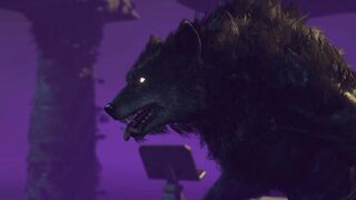 Celebrate halloween with werewolves