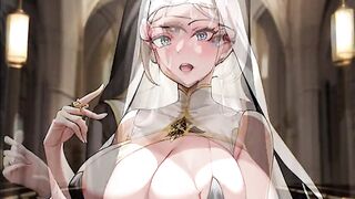 horny nun wants to make you enjoy (with sounds)