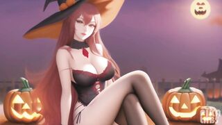 Sexy witches animation compilation (A.I. generated and animated) spooky season