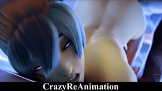 Overwatch Porn Parody - Kiriko Animation 3D (Hard Sex) (Hentai)