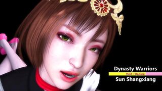 Dynasty Warriors - Sun Shangxiang × Maid × Stockings - Lite Version