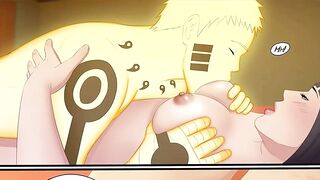 Naruto baise la chatte humide de Hinata - Naruto Hentai
