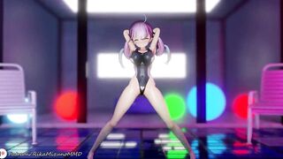 【Ecchi MMD】 Tomoare (クラブ4) - Minato Aqua | Virtual Youtuber Vtuber MMD R-18 R18