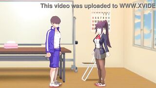 Cute college lady having sex with a man in 7 days girlfriend new hentai game