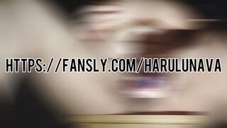 (Subscribe on Fansly) IRL Masturbation Video By HaruLuna