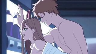 POWER HARD FUCKED BE DENJI ON PUBLIC AND GETTING CREAMPIE - CHAINSAWMAN HENTAI ANIMATION 4K 60FPS