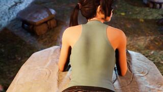 Tomb Raider porn Lara Croft Doggystyle Anal Missionary rule34 3D hentai uncensored