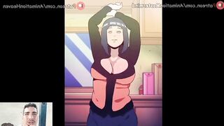 Hinata receives cock in her big ass and big tits uncensored