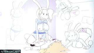 Cartoon ghost bunny fuck hentai