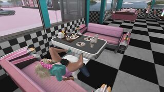 Barbie Plays in Pantyhose