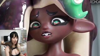 Squizz! Splatoon Marina 18+ super cutest tittyjob ????
