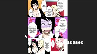 Sakura's whore wanted Naruto's cock until she tried it and ended up dripping semen