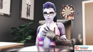 WIDOWMAKER HARD FUCKED BY BIG DICK AND GETTING CREAMPIE - OVERWATCH HENTAI ANIMATION 4K 60FPS