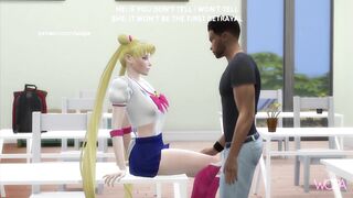 [TRAILER] SAILOR MOON CHEATING ON BOYFRIEND WITH TWO CLASSMATES