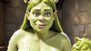 Fiona is Longing For an Ogre Sized Dick to Fill Her Up - Shrek Porn Parody