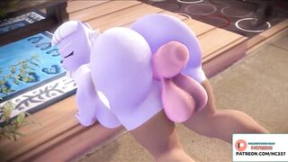 FURRY GIRL ANAL FUCKED BY BIG DICK AND GETTING CREAMPIE - MY LITTLE PONY FURRY HENTAI ANIMATION